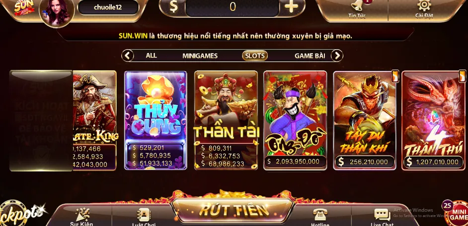 Tìm hiểu chung về game Thần Tài tại Tài Xỉu Sunwin