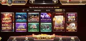 Game bài baccarat Sun win – game số 1 được yêu thích