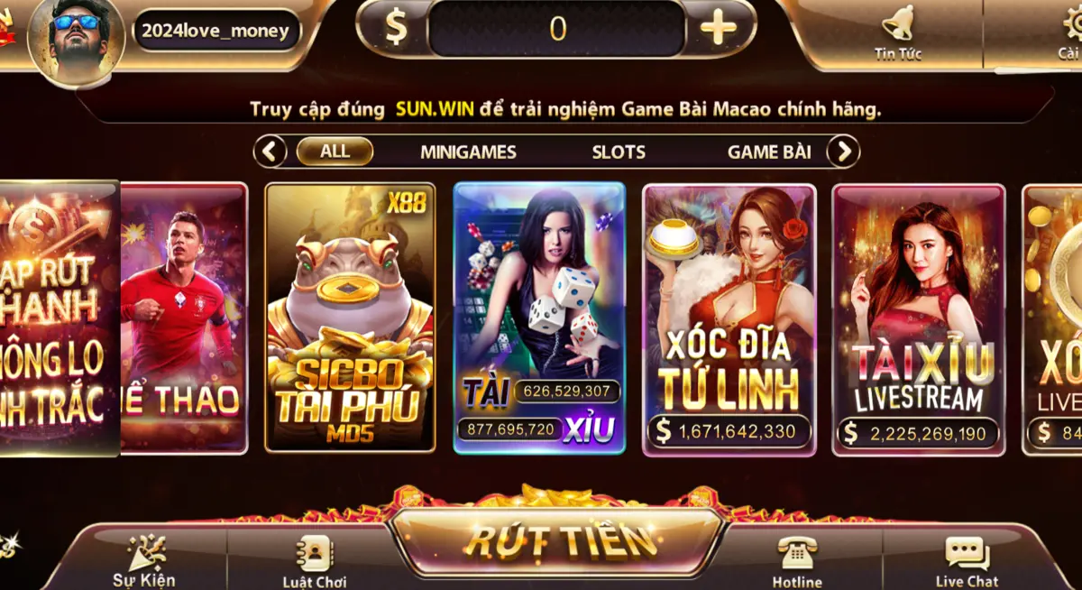 Một số bí quyết đặt cược Tài xỉu nhà game SUN WIN dễ trúng thưởng 