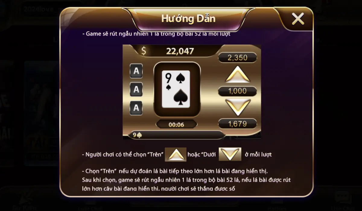 Giới thiệu chi tiết cách chơi game Trên dưới sun win