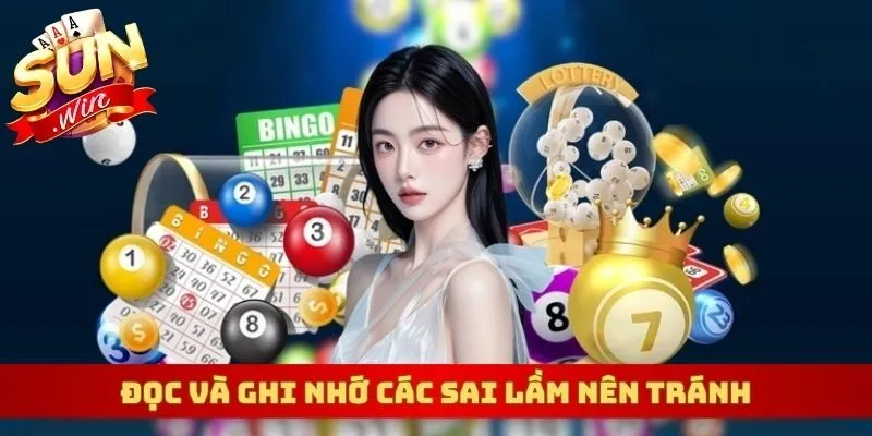 Đọc và ghi nhớ các sai lầm nên tránh