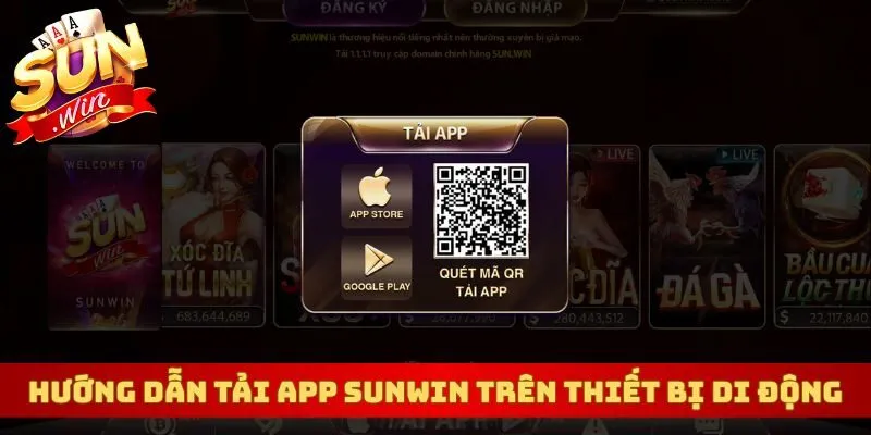 Hướng dẫn tải app sunwin trên thiết bị di động
